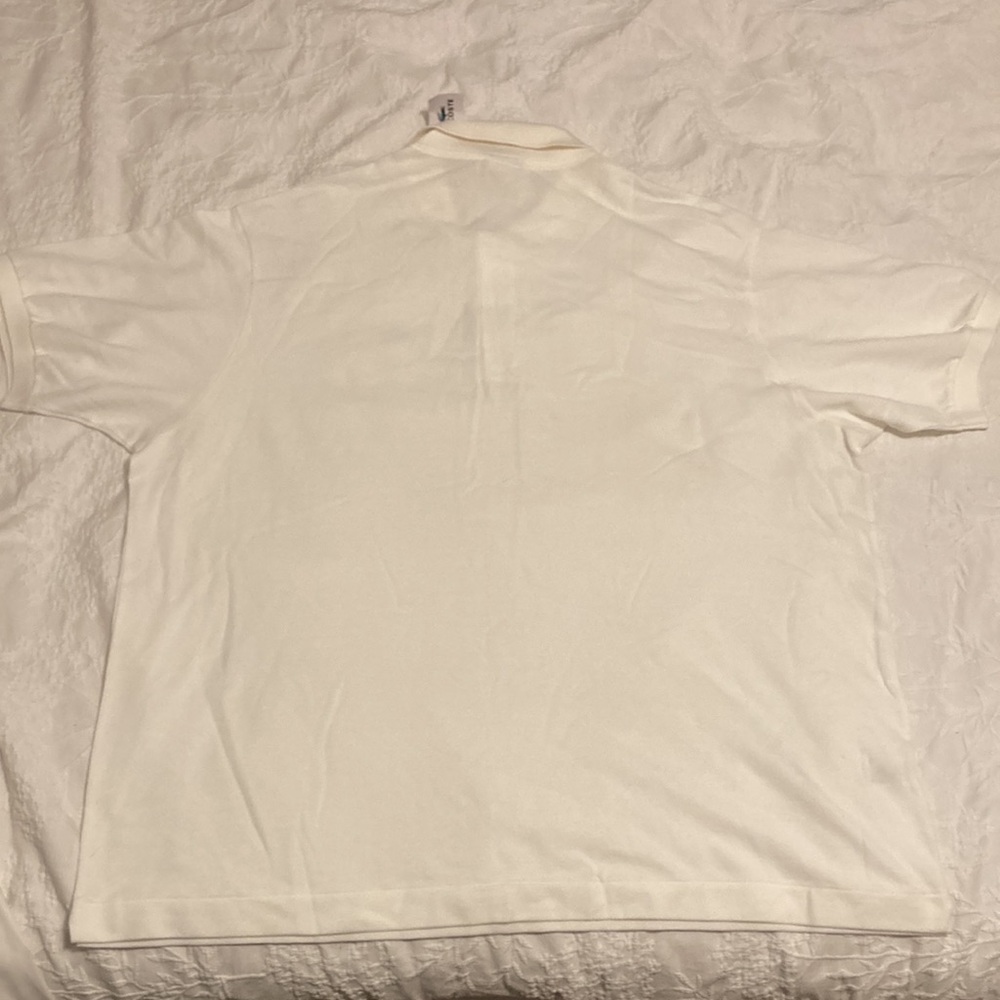 NWT Lacoste White Polo - Picture 7 of 7